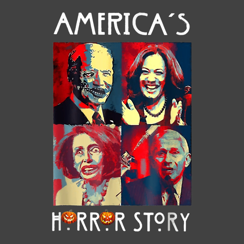 Funny America's Horror Story Biden Halloween Costu Vintage T-shirt | Artistshot