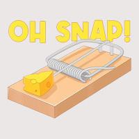 Oh Snap! Mouse Trap Cheese T Shirt Pocket T-shirt | Artistshot