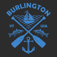 Burlington Lake Town Vermont Fishing Boat Paddle A Exclusive T-shirt | Artistshot