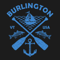 Burlington Lake Town Vermont Fishing Boat Paddle A Hoodie & Jogger Set | Artistshot