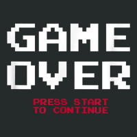 Gamer Game Over T Shirt Women's Triblend Scoop T-shirt | Artistshot