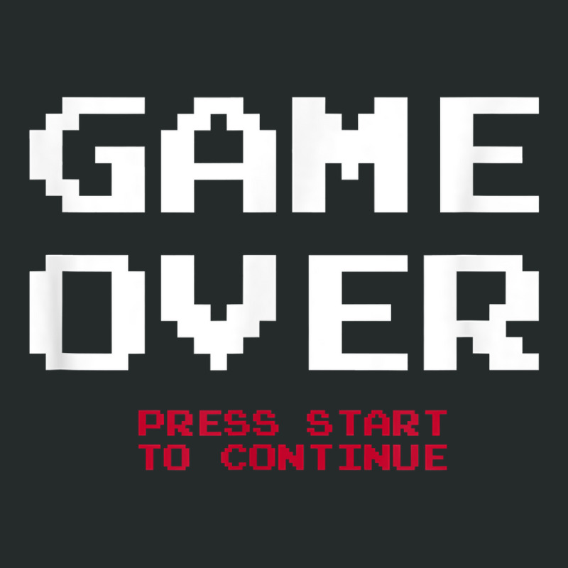 Gamer Game Over T Shirt Women's Triblend Scoop T-shirt by tamicam | Artistshot