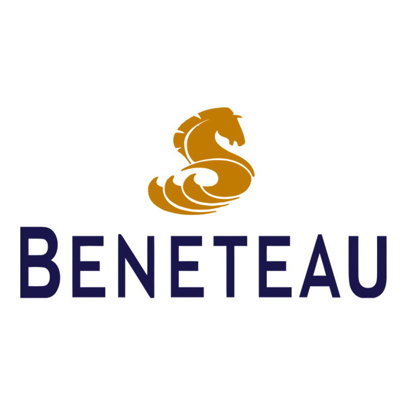 Beneteau Yacht Blue Sticker | Artistshot