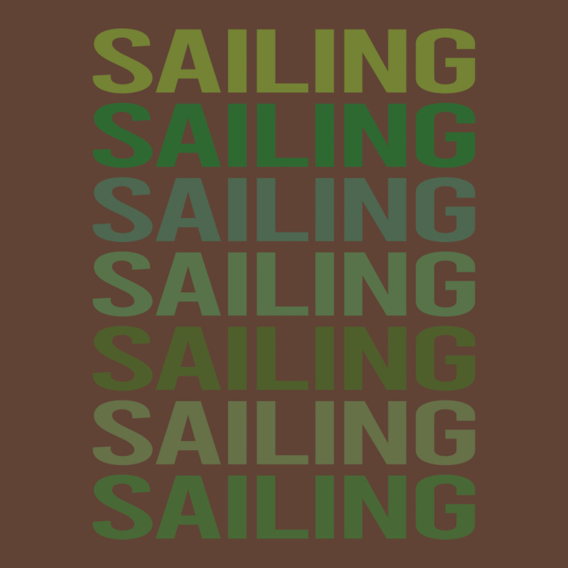 Green Text Sailing Sailor Green T-shirt | Artistshot