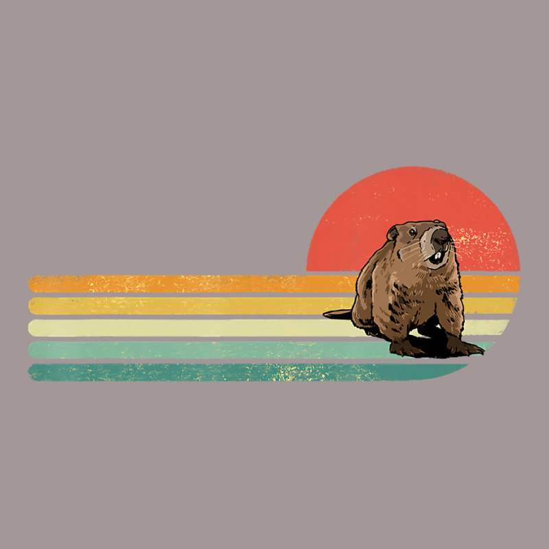 Retro Vintage Groundhog Rodent Ground Hog Day Anim Vintage Hoodie | Artistshot