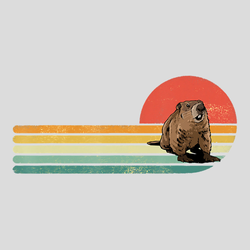 Retro Vintage Groundhog Rodent Ground Hog Day Anim Men's Polo Shirt | Artistshot