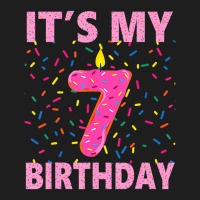 Sweet Donut It's My 7th Birthday Shirt 7 Yrs Old G Classic T-shirt | Artistshot