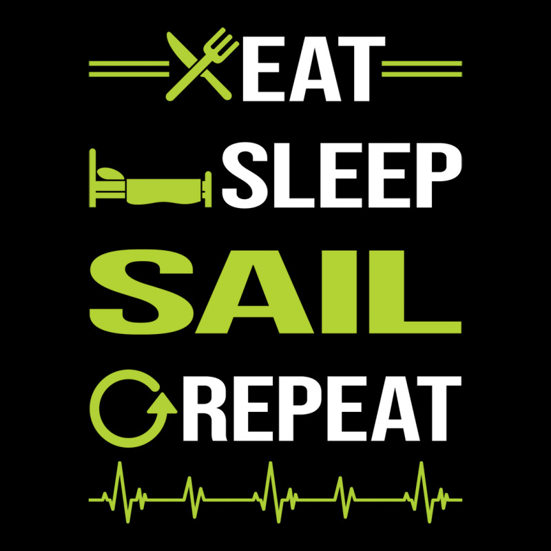 Funny Eat Sleep Repeat Sailing Sailor Nostalgia Zipper Hoodie | Artistshot