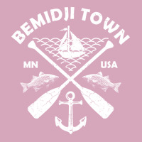 Bemidji Lake Town Minnesota Fishing Boat Paddle Ad Classic T-shirt | Artistshot