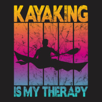 Kayaking Is My Therapy Hippie T-shirt | Artistshot