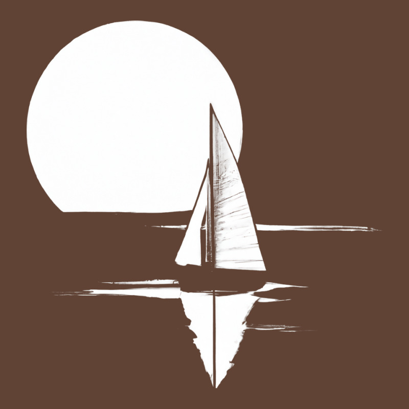 Simple Boat And Sunset Vintage T-shirt | Artistshot