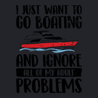 I Just Want To Go Boating Funny Boat Lover Gag Gif Lightweight Hoodie | Artistshot