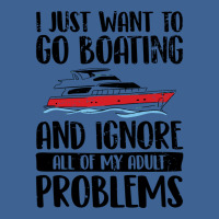 I Just Want To Go Boating Funny Boat Lover Gag Gif Men's Polo Shirt | Artistshot