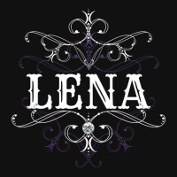 Lena Name Gothic Style Goth Ornament Love Graphic T-shirt | Artistshot