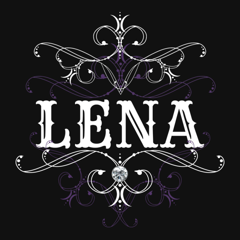 Lena Name Gothic Style Goth Ornament Love Graphic T-shirt | Artistshot