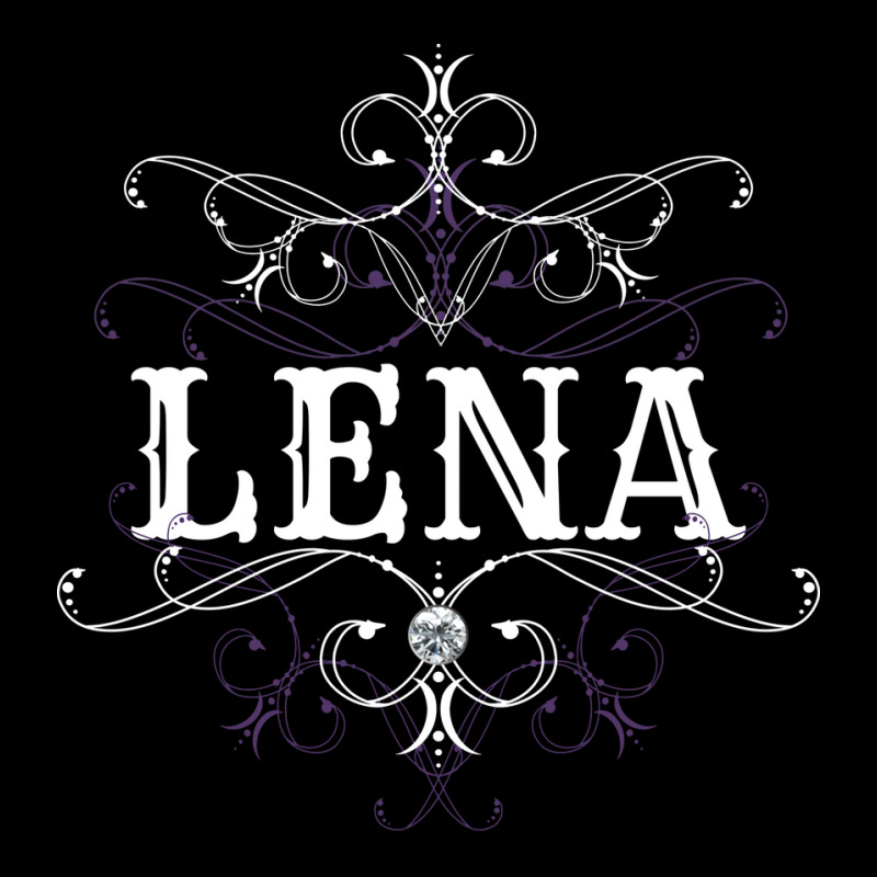 Lena Name Gothic Style Goth Ornament Love Zipper Hoodie | Artistshot