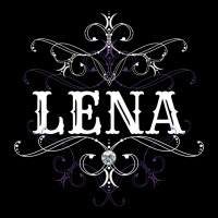 Lena Name Gothic Style Goth Ornament Love Long Sleeve Shirts | Artistshot