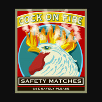 Safety Matches Cock On Fire! Crop Top | Artistshot