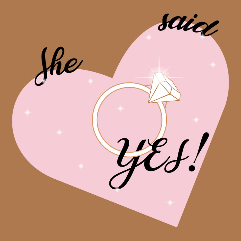 She Said Yes Bridal Heart Boy Vintage Short | Artistshot