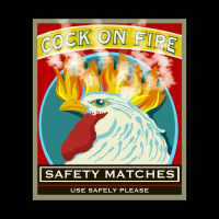 Safety Matches Cock On Fire! V-neck Tee | Artistshot