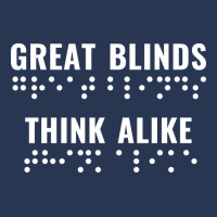 Braille Blind Visually Impaired Great Blinds Funny Men Denim Jacket | Artistshot