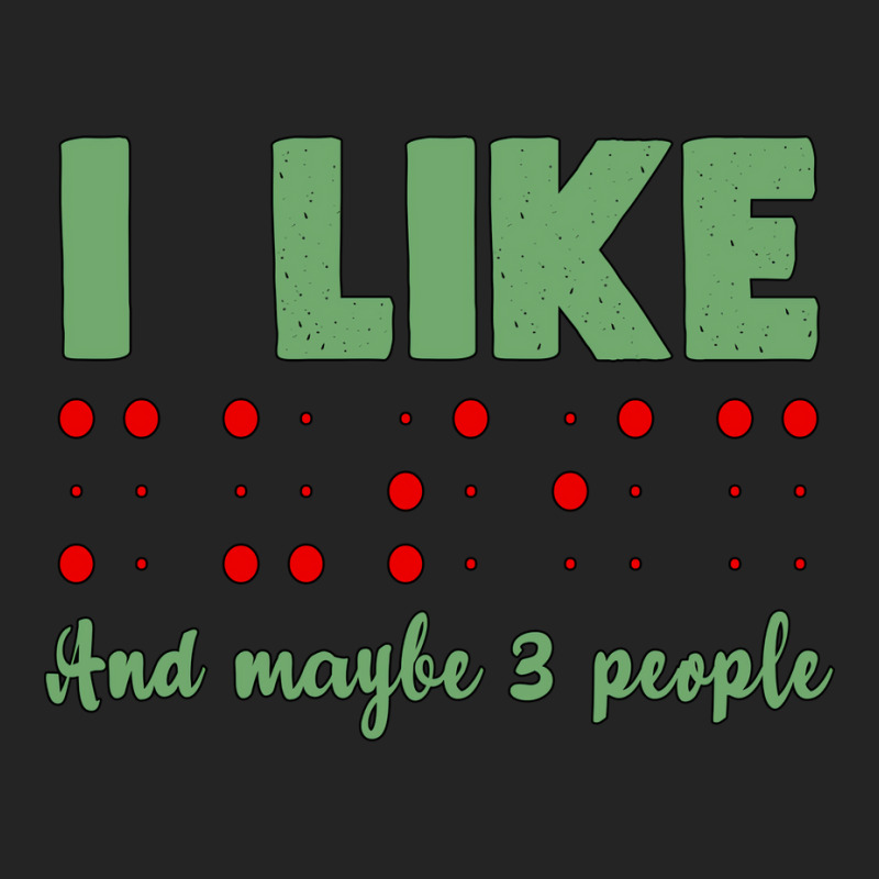 I Like Music And Maybe 3 People Unique Gift For Th 3/4 Sleeve Shirt | Artistshot