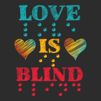 Love Is Blind Braille Blindness Awareness Trending Exclusive T-shirt | Artistshot