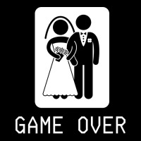 Game Over Funny Wedding Tumblr Adjustable Cap | Artistshot