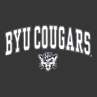 Kids Byu Cougars Kids Arch Over Navy Officially Li Toddler Hoodie | Artistshot