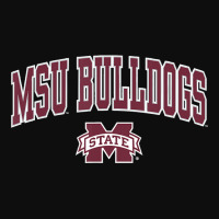 Mens Mississippi State Bulldogs Arch Over Black T Crop Top | Artistshot