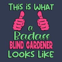 This Is What A Badass Blind Gardener Looks Like Un V-neck Tee | Artistshot