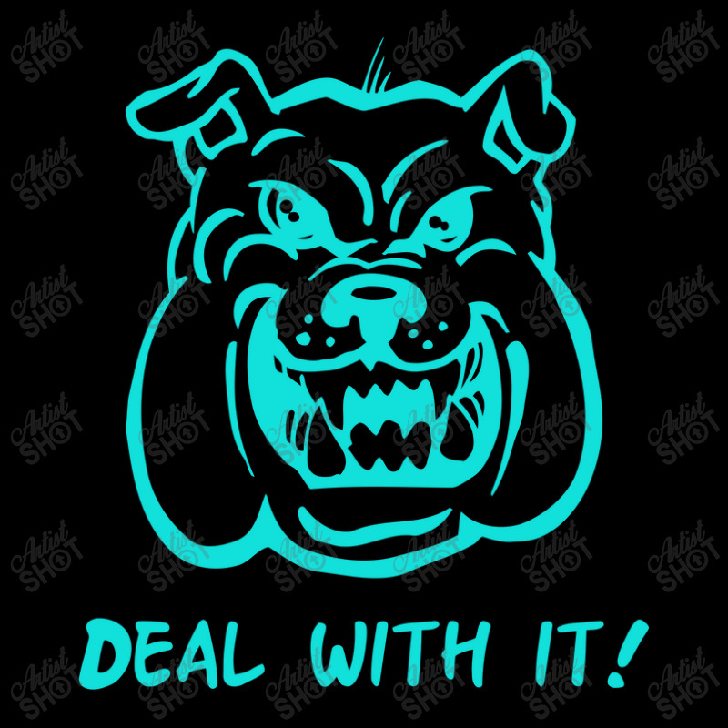 Deal With It Angry Pitbul Baby Tee by figuraart | Artistshot