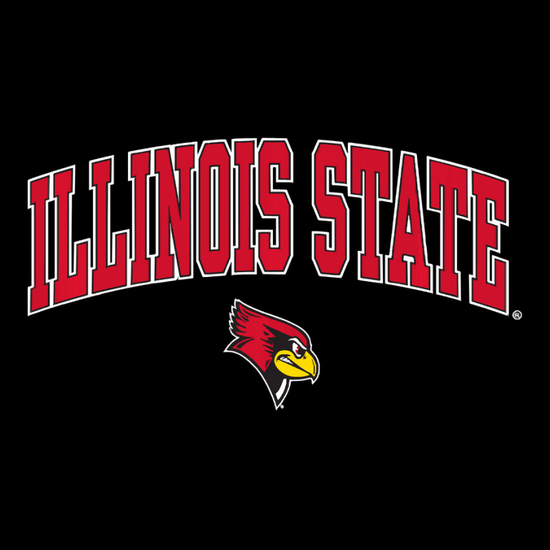 Illinois State Redbirds Arch Over Black Officially Men's Long Sleeve Pajama Set by bastarache | Artistshot