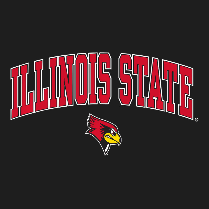 Illinois State Redbirds Arch Over Black Officially Classic T-shirt by bastarache | Artistshot