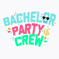 Bachelor Party Crew Yellow T-shirt | Artistshot