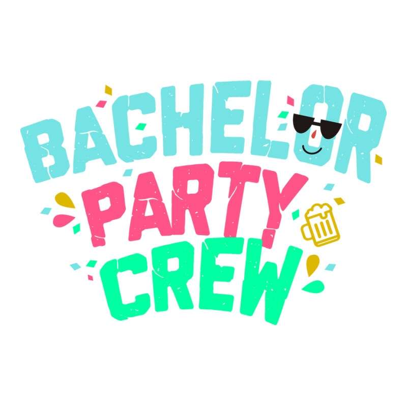 Bachelor Party Crew Yellow V-neck Tee | Artistshot