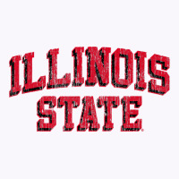 Illinois State Redbirds Retro Arch Block T Shirt Tank Top | Artistshot