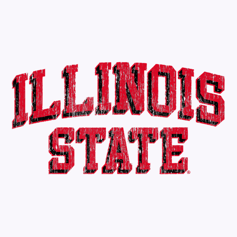 Illinois State Redbirds Retro Arch Block T Shirt Tank Top by bastarache | Artistshot