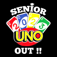 Senior 2023 Uno Out Funny Class Of 2023 Graduation Zipper Hoodie | Artistshot