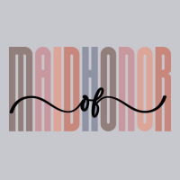 Maid Of Honor Tall Font Contrast On White Design Unisex Jogger | Artistshot