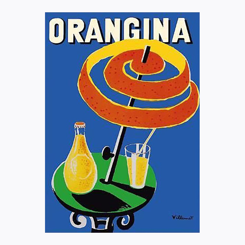 Orangina Sparkling Soda   Umbrella Ad T-shirt | Artistshot