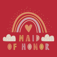 Maid Of Honor Boho Casual Over The Rainbow Design Women's V-neck T-shirt | Artistshot