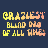 Craziest Blind Dad Of All Times Gift For The Visua Men Denim Jacket | Artistshot