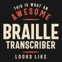 Funny Awesome Braille Transcriber Job Occupation R Flannel Shirt | Artistshot