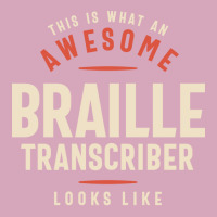 Funny Awesome Braille Transcriber Job Occupation R Classic T-shirt | Artistshot