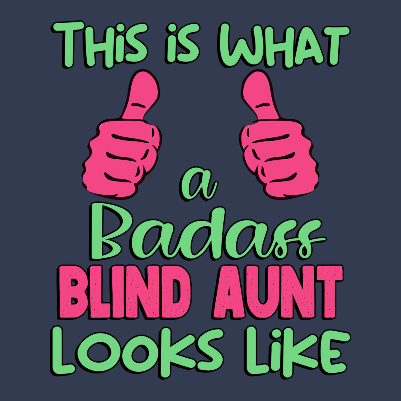 This Is What A Badass Blind Aunt Looks Like Unique V-Neck Tee by jadurasoskef | Artistshot