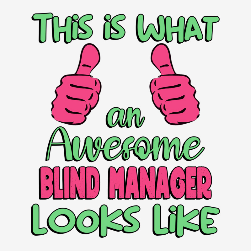 This Is What An Awesome Blind Manager Looks Like U Adjustable Cap by lenainplongo2 | Artistshot