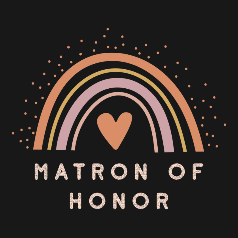 Matron Of Honor Boho Casual Rainbow Dark Design Flannel Shirt by artosrehne7 | Artistshot