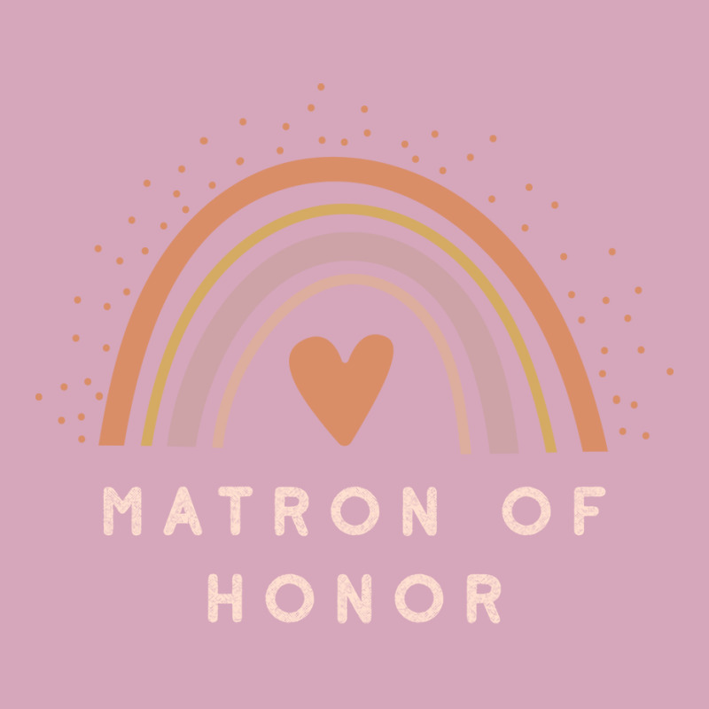 Matron Of Honor Boho Casual Rainbow Dark Design Classic T-shirt by artosrehne7 | Artistshot