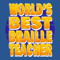 Worlds Best Braille Teacher Unique Gift For The Vi T-shirt | Artistshot